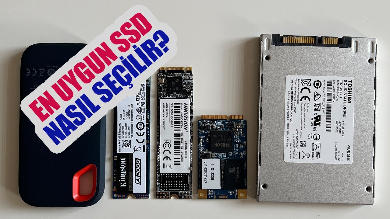 Bilgisayarınıza En Uygun SSD’yi Nasıl Seçersiniz? SSD Alırken Nelere Dikkat Edilmeli?