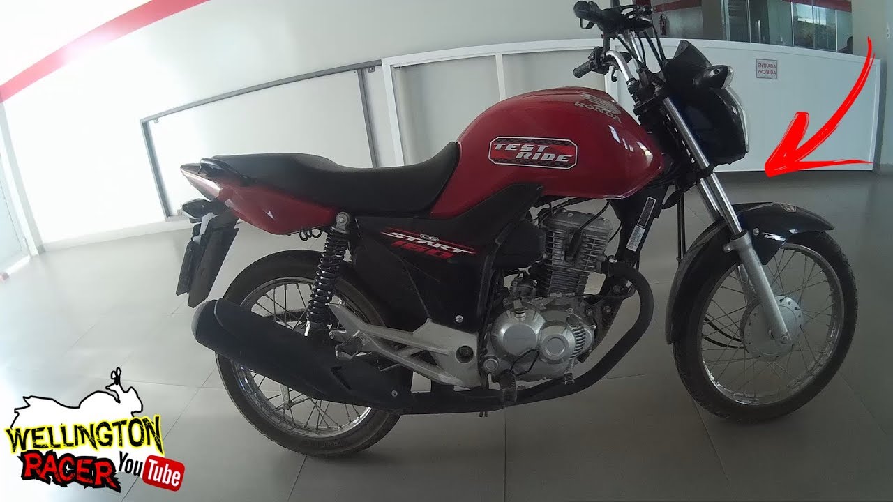 TEST RIDE #08: HONDA CG 160 START - 2018 | WELLINGTON RACER