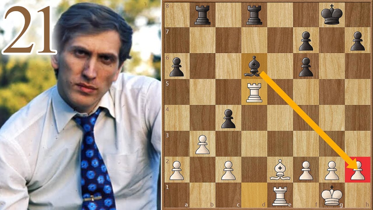 Robert James Fischer, Champion of The World | Spassky vs Fischer | (1972) | Game 21