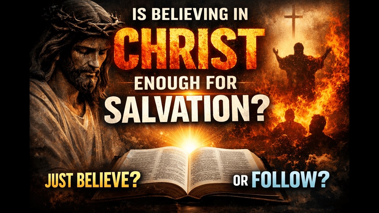 is believing in jesus, enough for my salvation