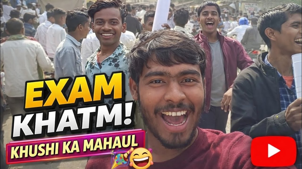Exam Ke Baad Public Reaction 😁🎤 | Khushi Ka Mahaul #myfirstvlog #strugglelife #newvlog #video 