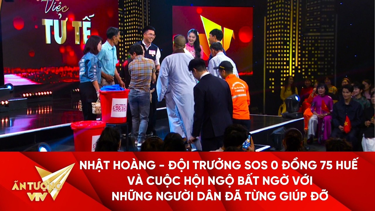 Đội trưởng SOS 0 đồng 75 Huế hội ngộ bất ngờ với những người dân đã từng giúp đỡ I Việc tử tế