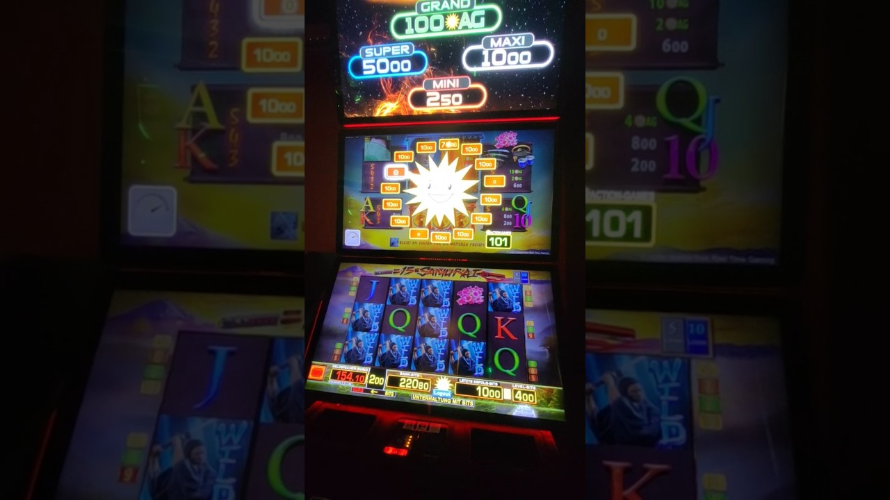 15 Samurai Freispiele BIG WIN auf 4 Euro  