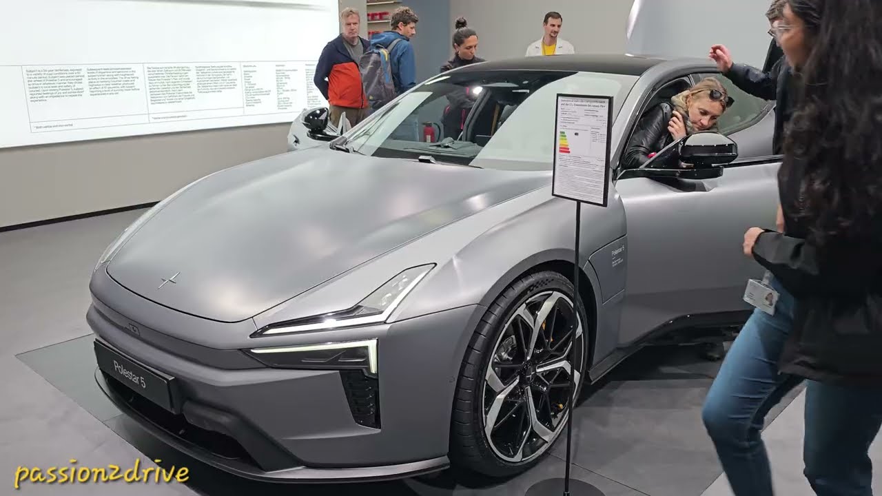 World Premier of Polestar 5 | 8K Walkaround video | IAA Mobility 2025