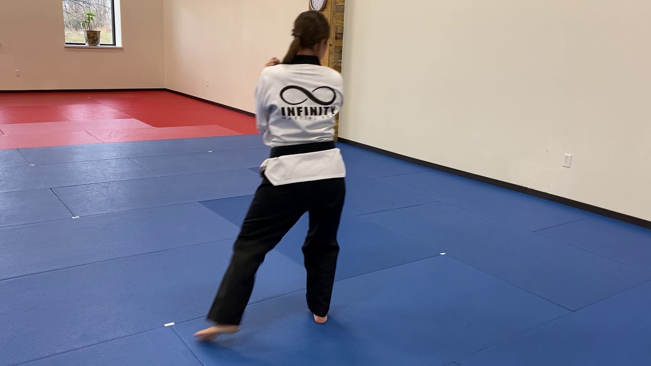Taegeuk Pal Jang with count (brown belt)