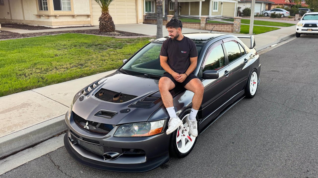Me Pintaron Mi Mitsubishi Evo 9 En Mexico y Quedo Asi!