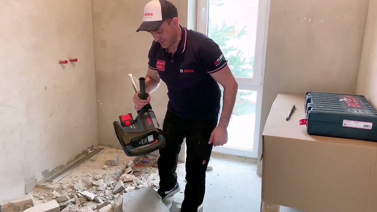 Перфоратор аккумуляторный BOSCH Professional GBH 18V-45 C 🔥🔥🔥
