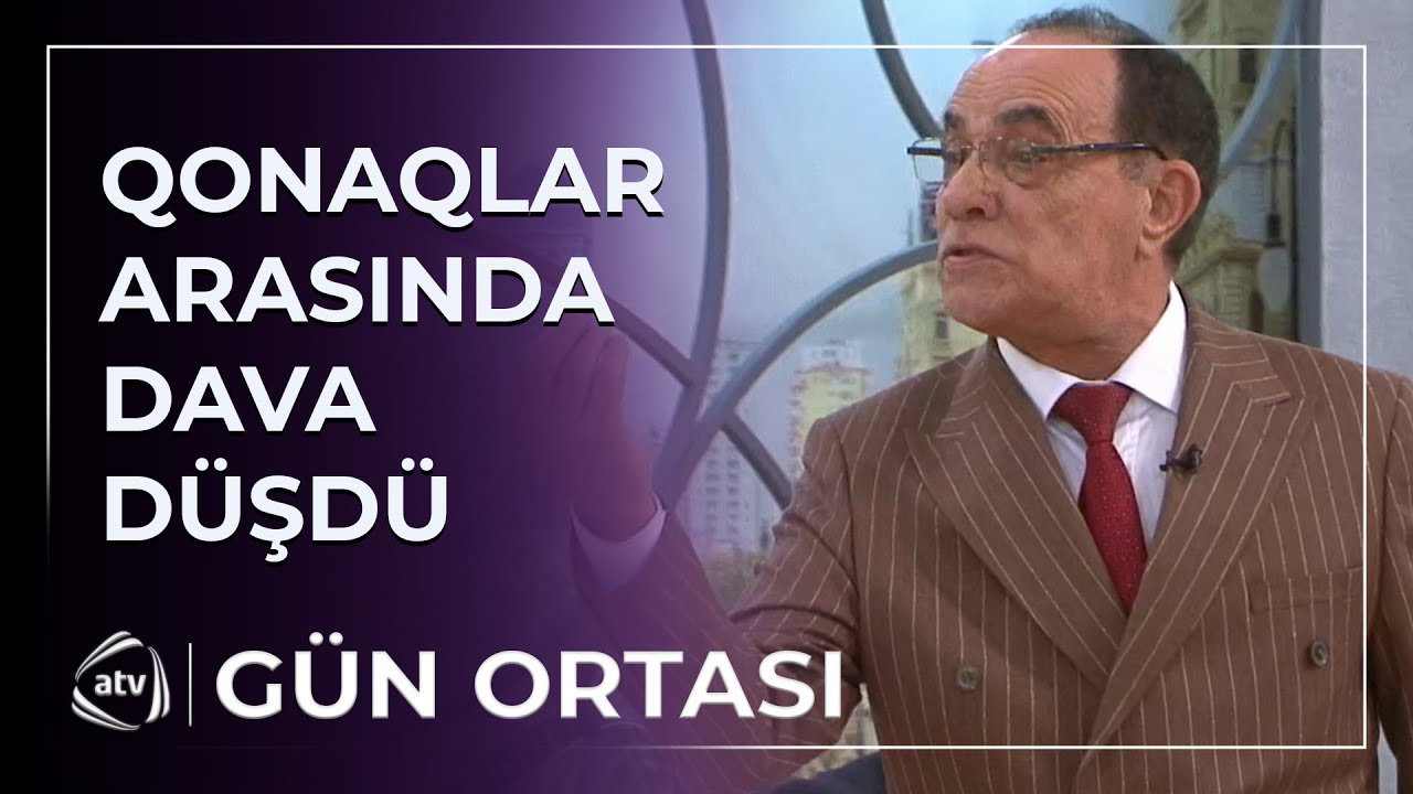 Elşad Qarayevə söz atdı, dava düşdü - canlı efirdə GƏRGİNLİK YAŞANDI / Gün ortası