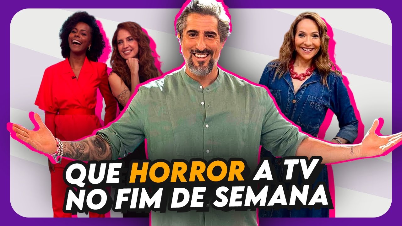 O FIM DE SEMANA da TV BRASILEIRA é uma DESGRAÇA? | Coisas de TV