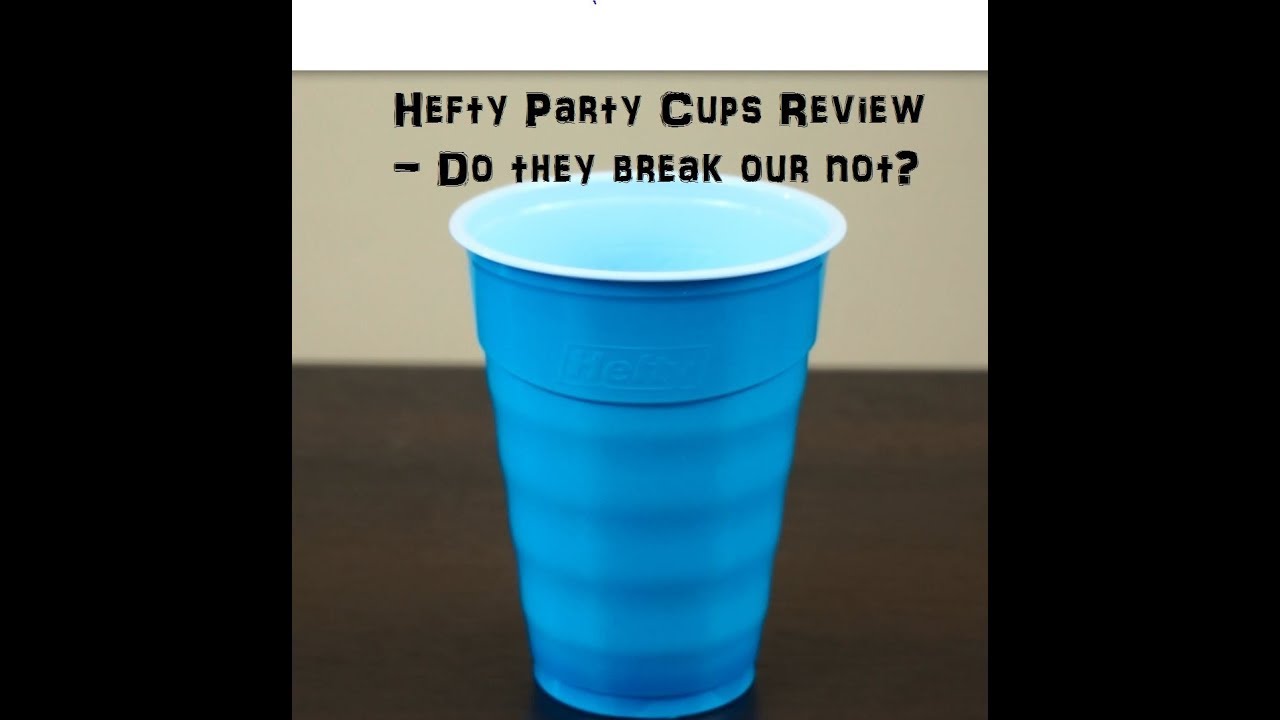 Hefty Plastic Party Time Cups