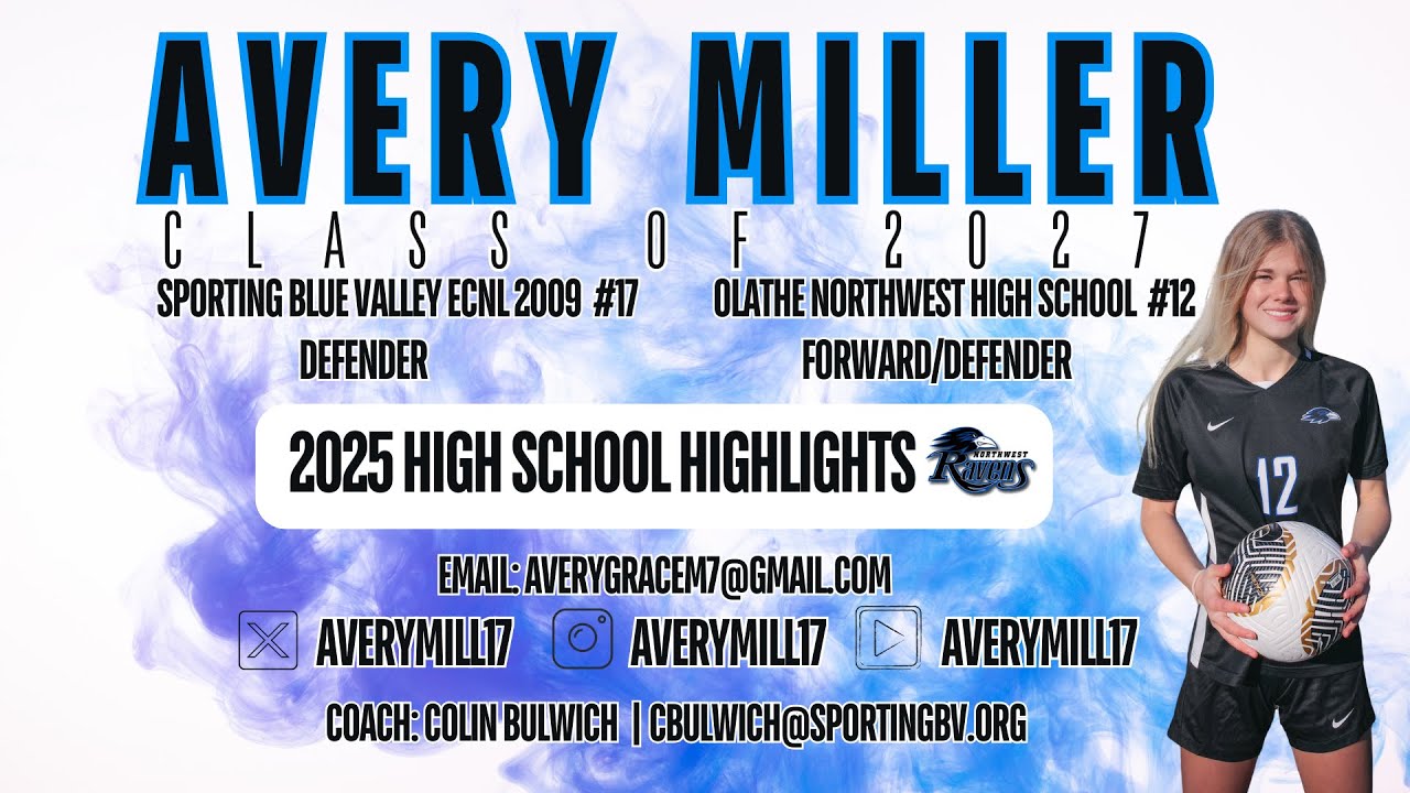 6-9-25 High School Highlights|Avery Miller 2027|Sporting BV ECNL