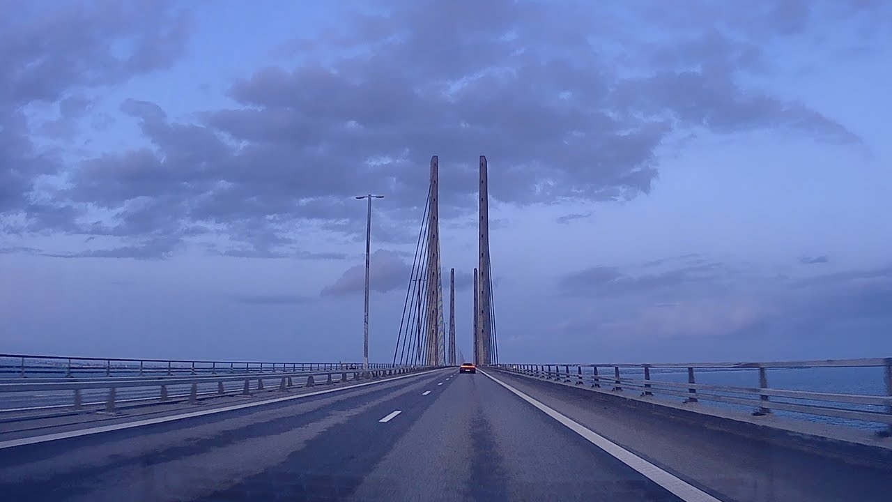 🇩🇰 E20 | ALWAYS THE SUND | Øresund | Entre Danemark et Suède | HD4K