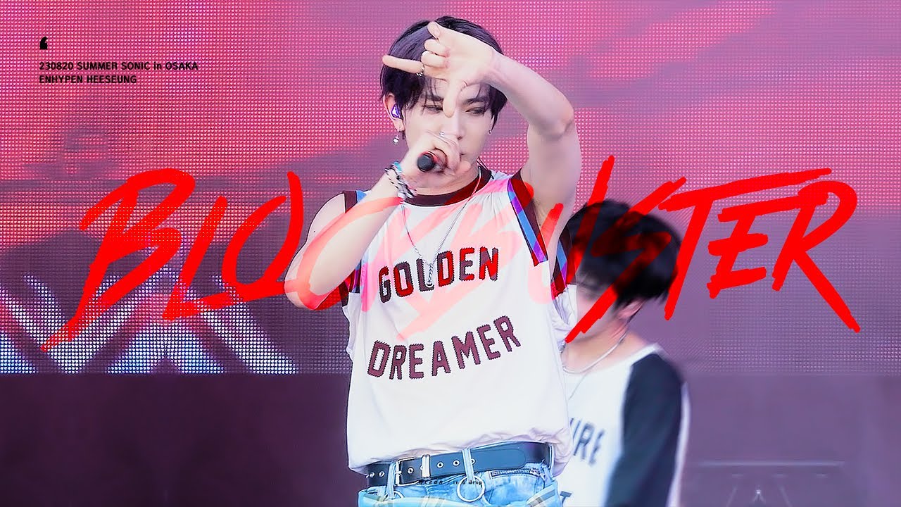 [4K] 230820 SUMMER SONIC in OSAKA 희승 Blockbuster (액션 영화처럼) 직캠 (ENHYPEN HEESEUNG focus)