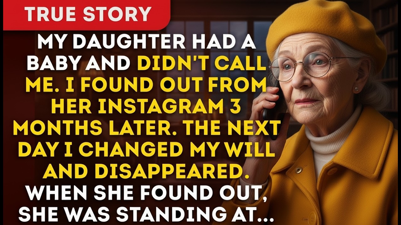 My Daughter Had A Baby And Didn't Call Me. I Found Out From Her Instagram Three Months Later...