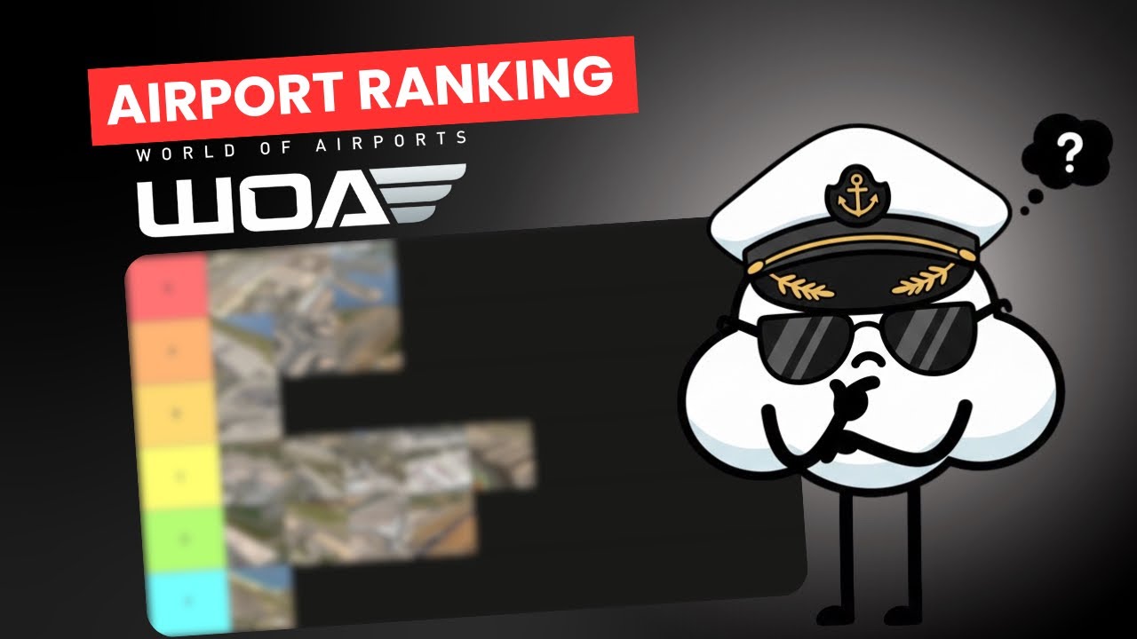 The BEST Airports in WoA!! 👀🏅  World of Airports Tierlist