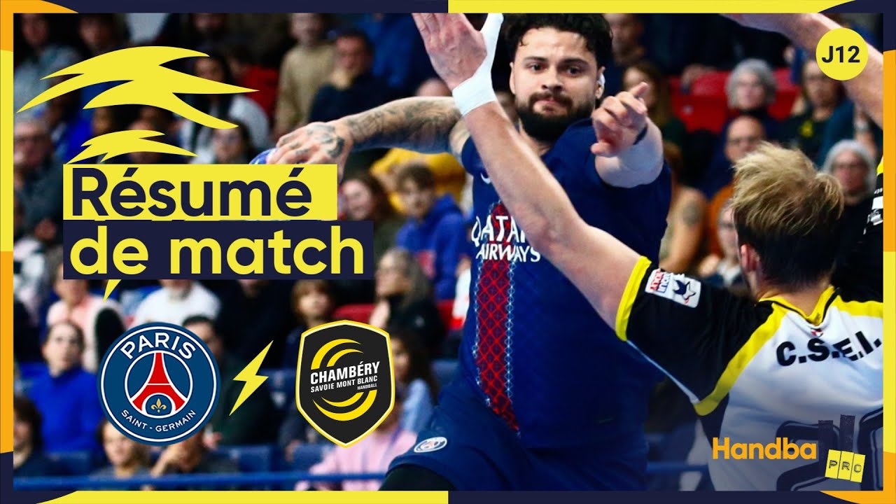 #HANDBALL ⎮ Paris-Chamb&eacute;ry ⎮Le r&eacute;sum&eacute; du match