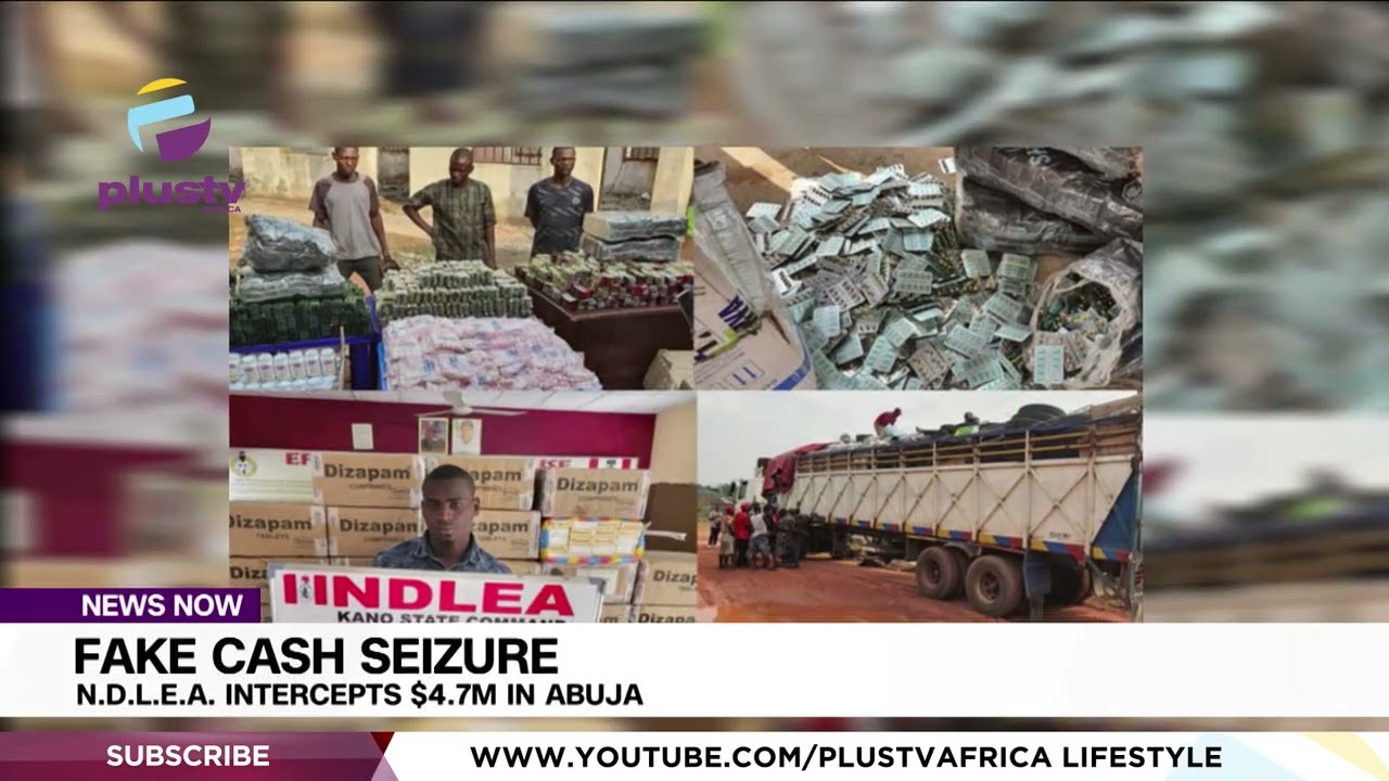 Fake Cash Seizure: NDLEA Intercepts $4.7m In Abuja | NEWS