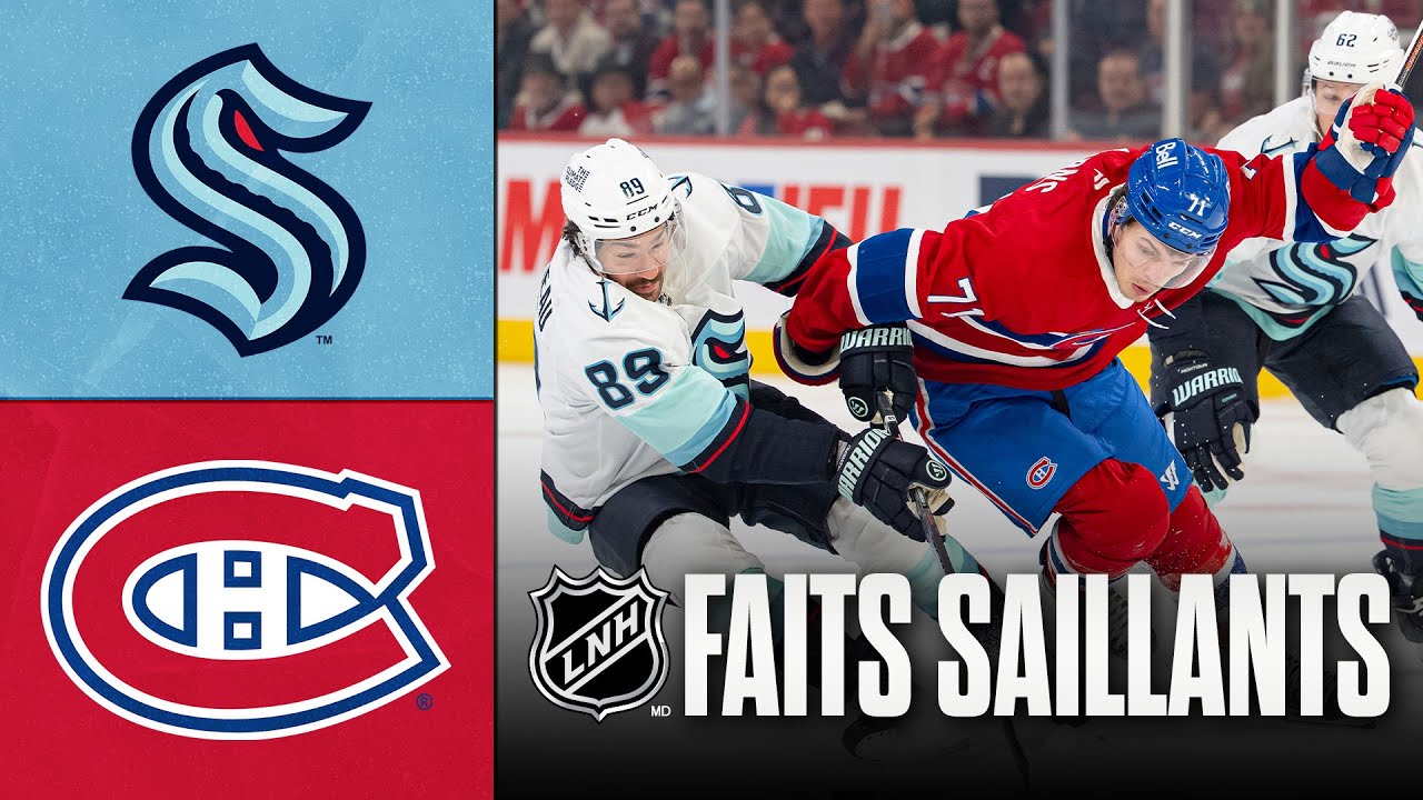 Kraken vs Canadiens | 14/10/25 | Faits saillants
