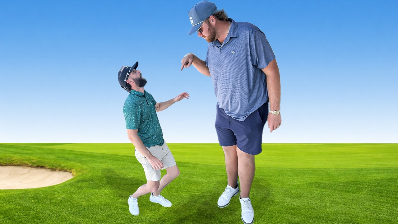 I Played the LARGEST Scratch Golfer in the World! 