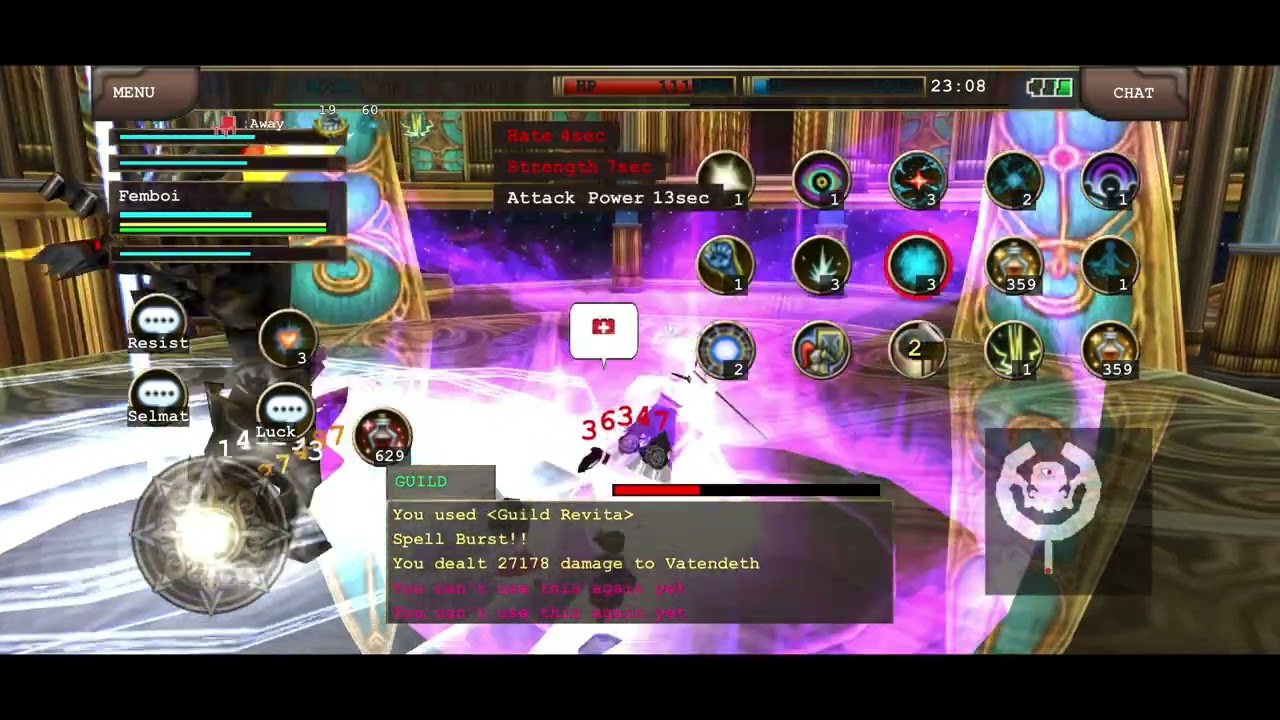 Solo farming vatendeth450 Vs. hw