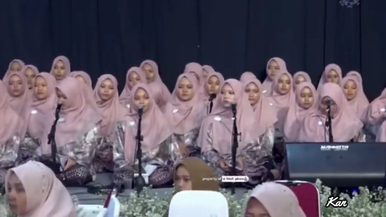 Suara Merdu Nasyid Al Falah Putri || أنا قلبي إليك ميّال