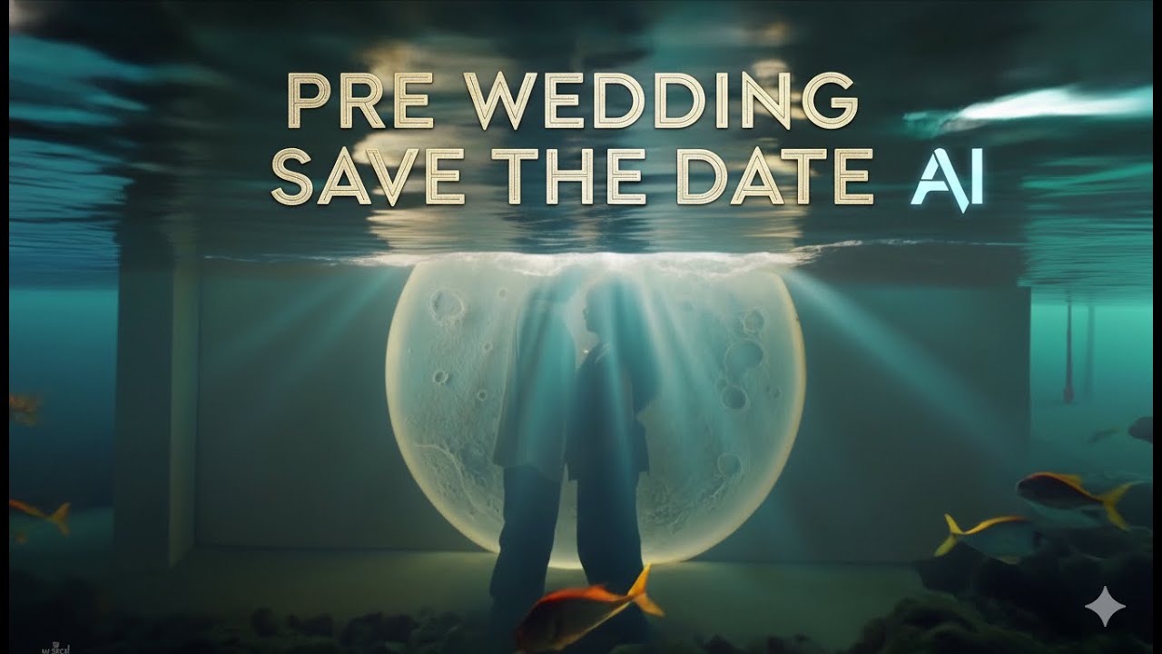 Best Cinematic Pre Wedding Save the Date AI | 4k | Hitech Creative Works