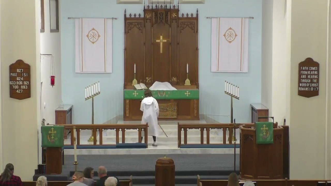 Divine Service for Sunday, February 8th, 2026.