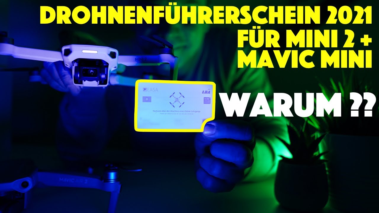 DJI Mini 2 + Mavic Mini: Warum A1/A3 