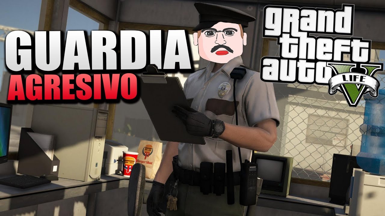 EL GUARDIA DE SEGURIDAD MÁS AGRESIVO | GTA 5 ROLEPLAY #101