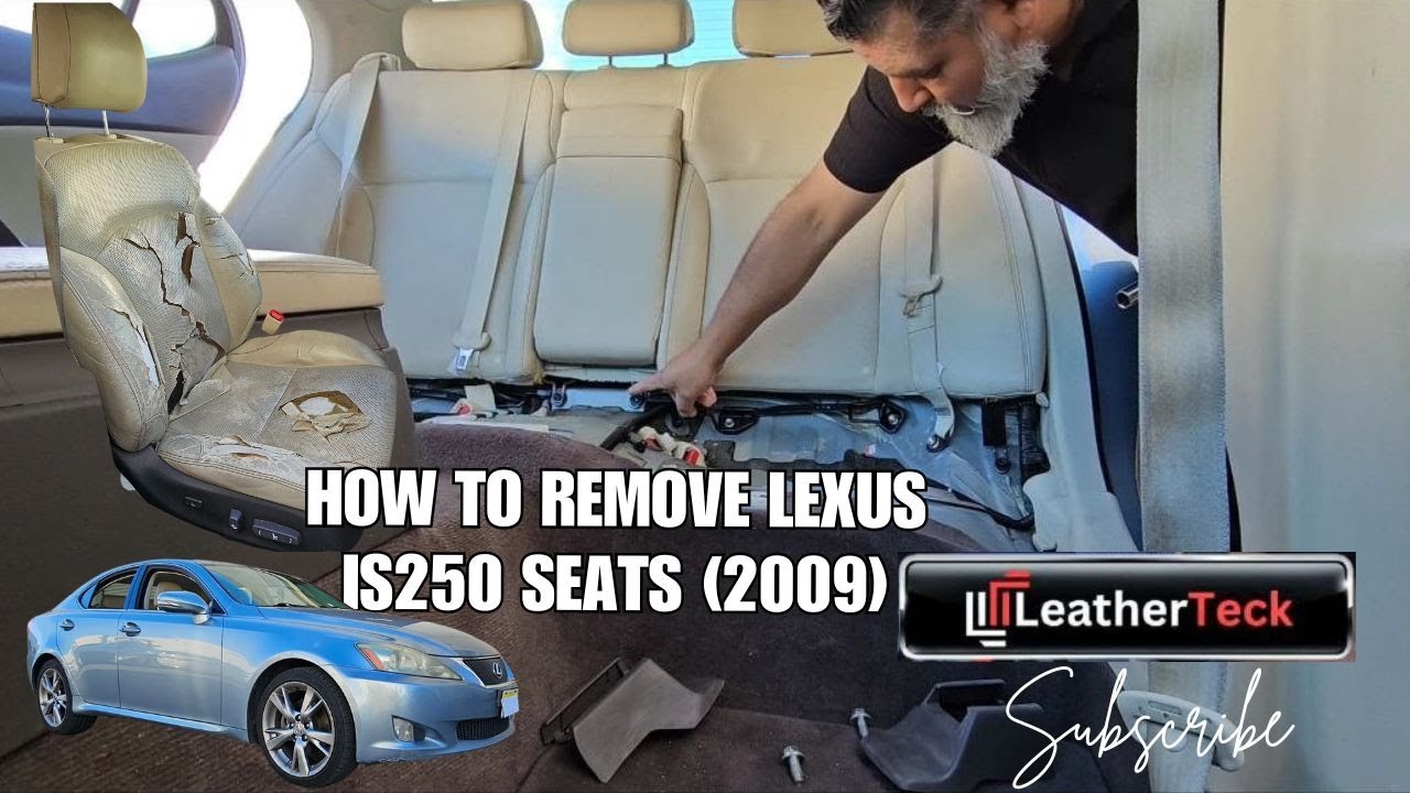 Как снять сиденья Lexus IS250 2009 года | БЫСТРОЕ и ПРОСТОЕ руководство для самостоятельного ремо...