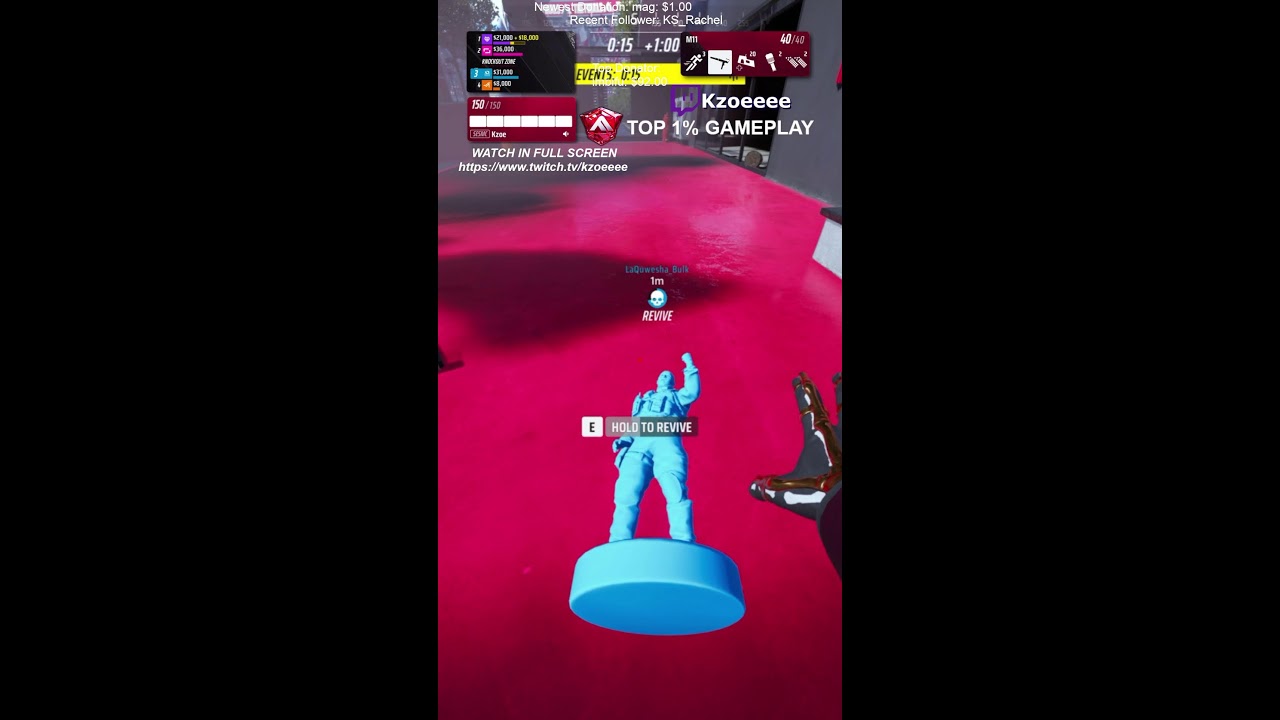 Ruby light cooks lobbies w/ M11 | Top 500 Playing The Finals for Frontier Seismic