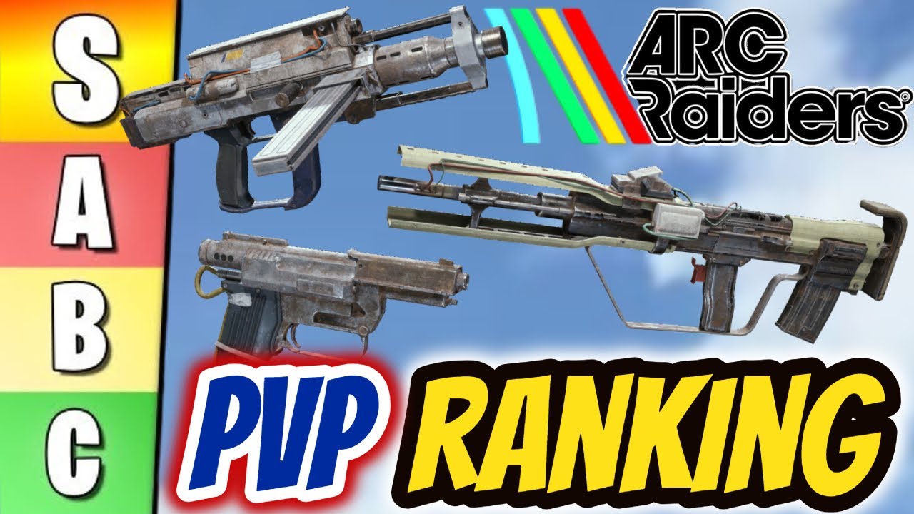 ALLE WAFFEN im Vergleich & Ranking in Arc Raiders 