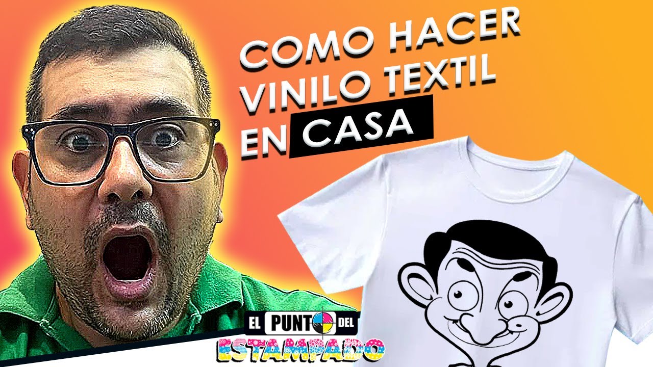 💰 Como FABRICAR nuestro propio 🔥 VINIL TEXTIL muy FACIL 😱