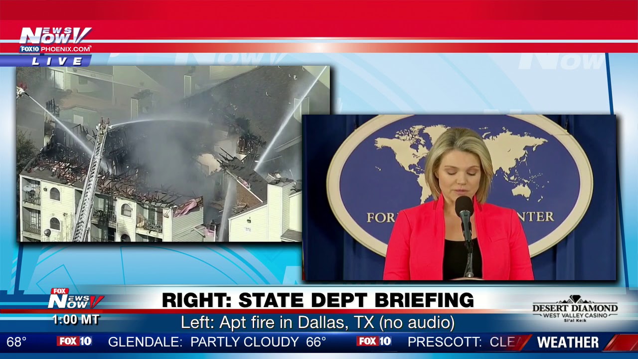 STATE DEPT: Thursday briefing with Heather Nauert (FNN)