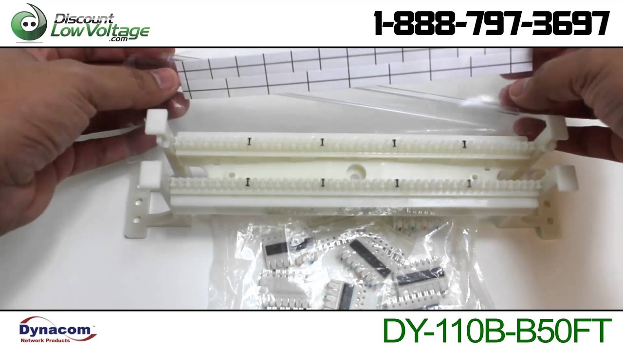 50 Pair 110 Wiring Block Kit | Discount-Low-Voltage.com
