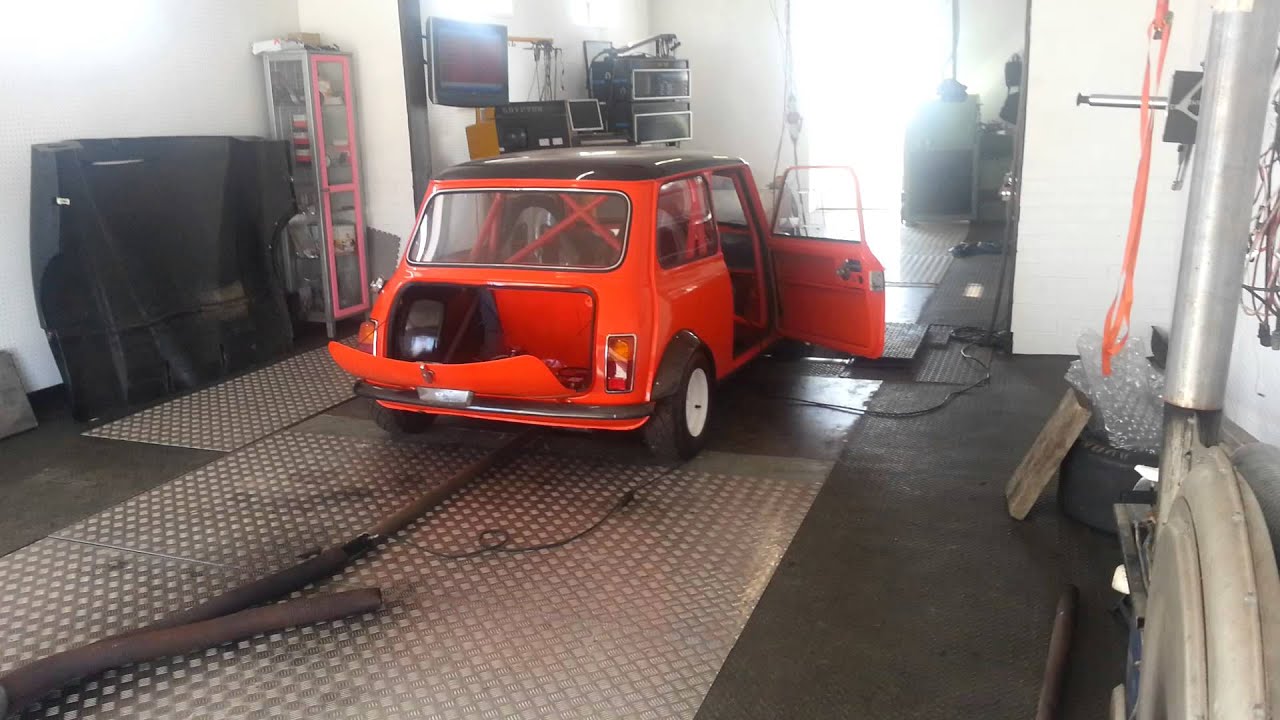 classic mini r1 lynx ae rolling road