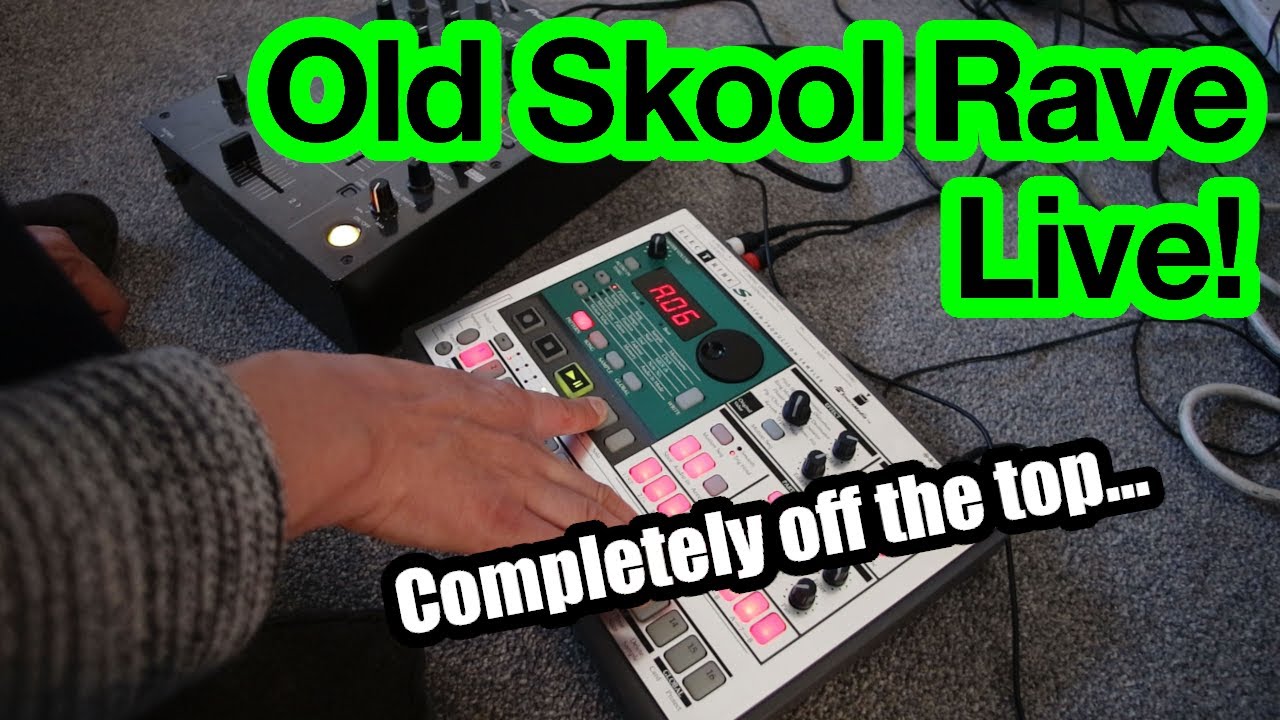 Old skool rave live set : Electribe ES-1