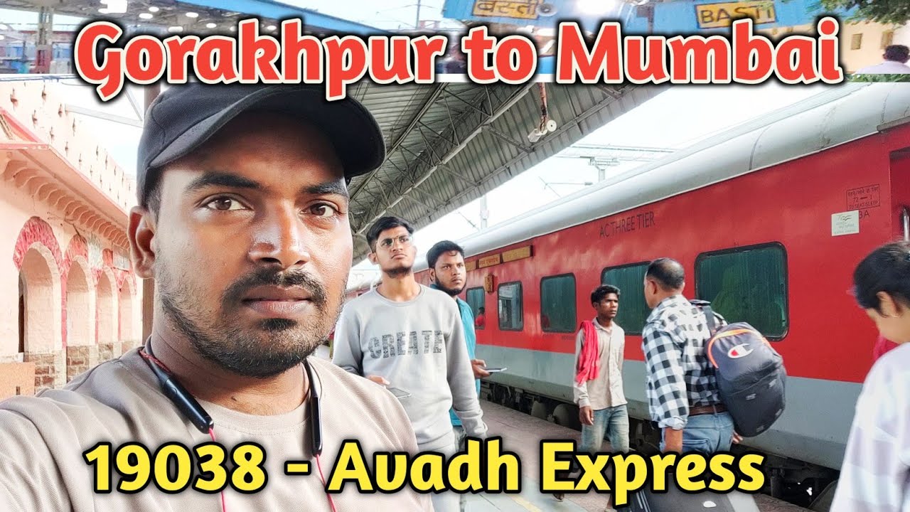 19038 - Avadh express train journey | Gorakhpur to Mumbai Part 2