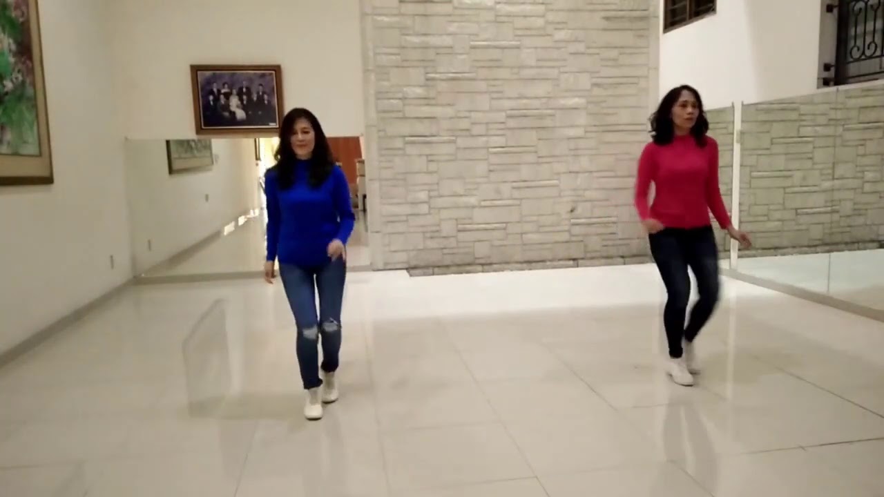 Jerusalema Line Dance (demo & counts)