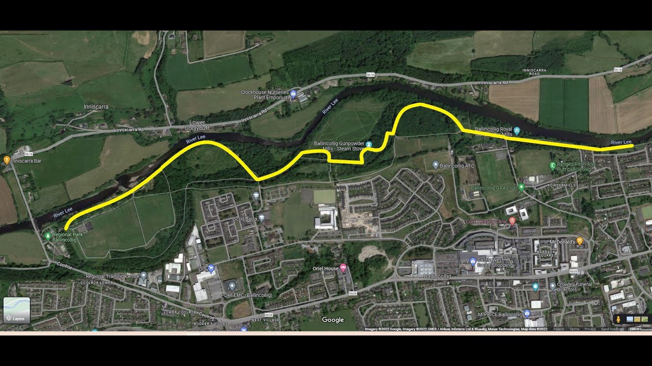 Ballincollig Park & Gunpowder Mills Cycle Path, Cork, Ireland. No 1.