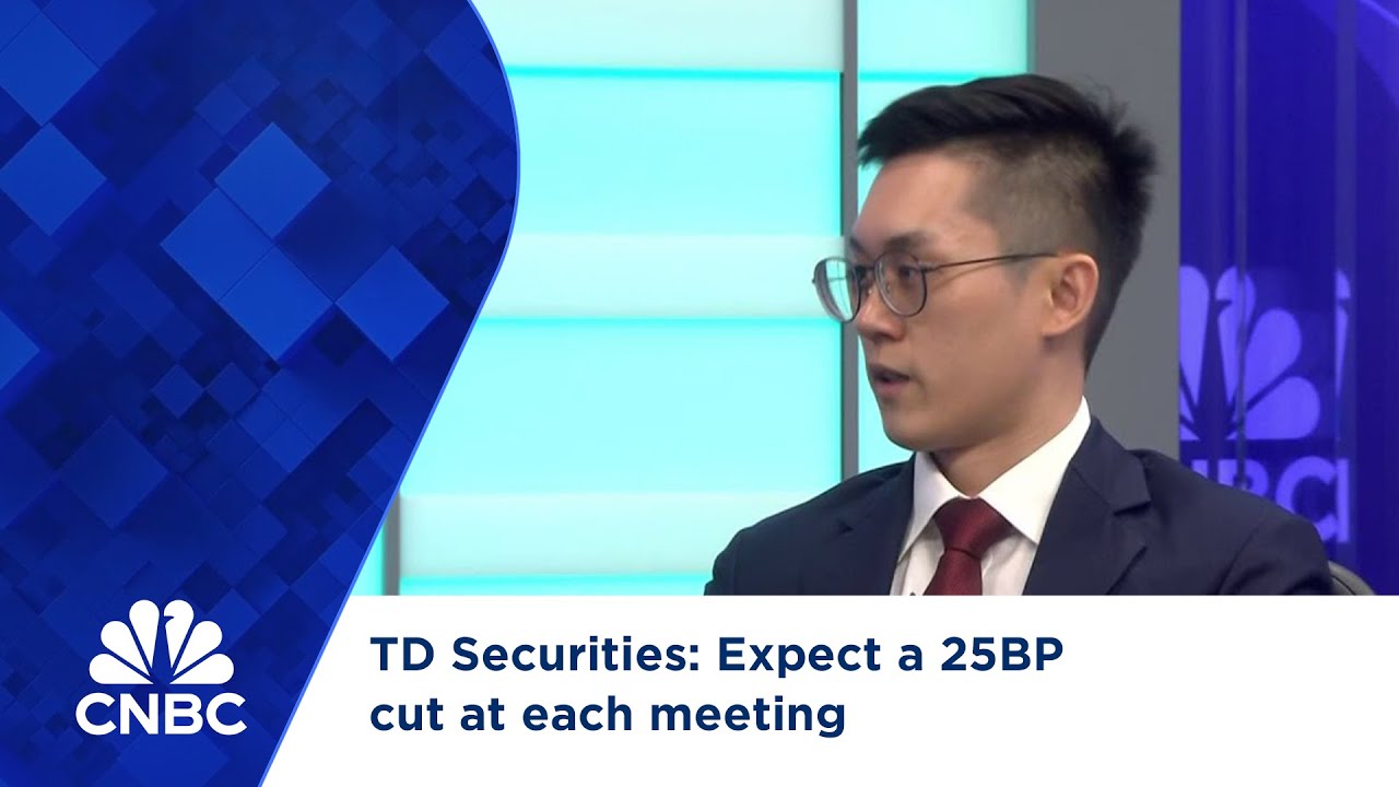 TD Securities: Expect a 25BP cut at each meeting