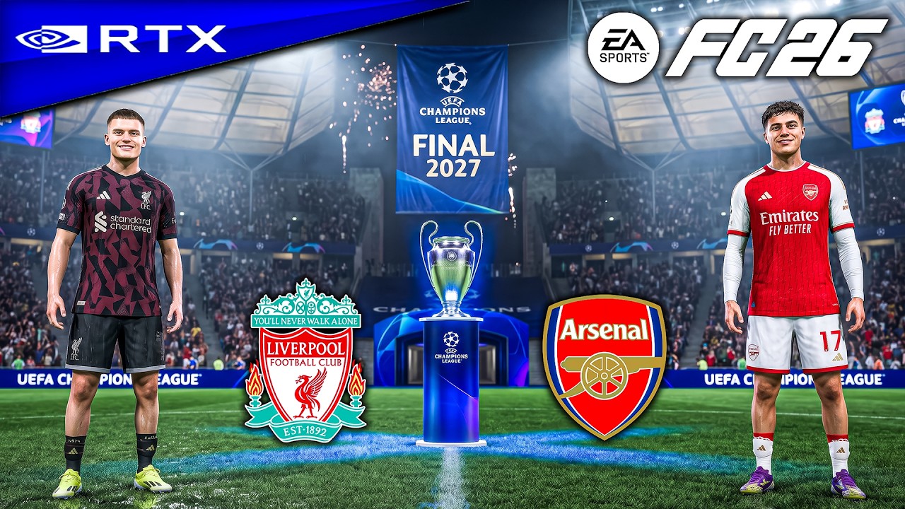 FC 26 &ndash; Ливерпуль против Арсенала Ft. Забарный, Йылдыз, | Лига чемпионов УЕФА 26/27 | [4K60]