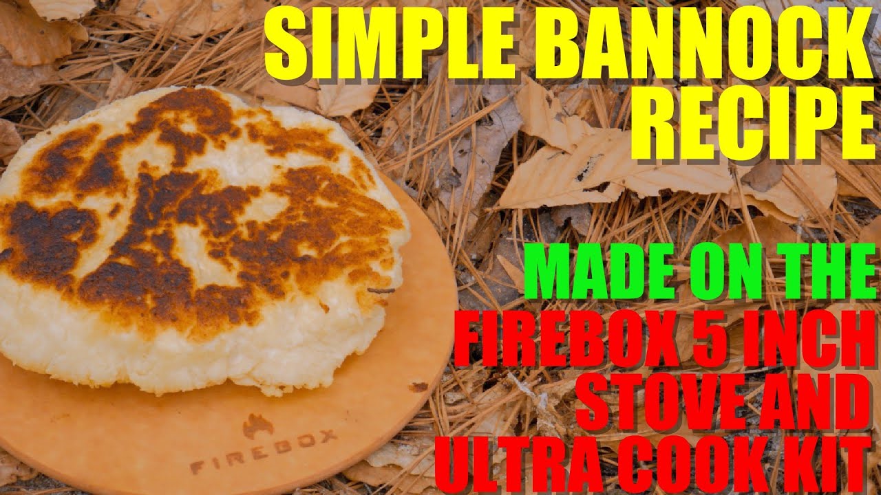 Bannock on the Firebox Ultra Cook Kit