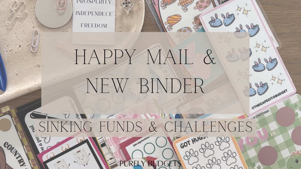 HAPPY MAIL UNBOXING | BRAND NEW BINDERS COMING......