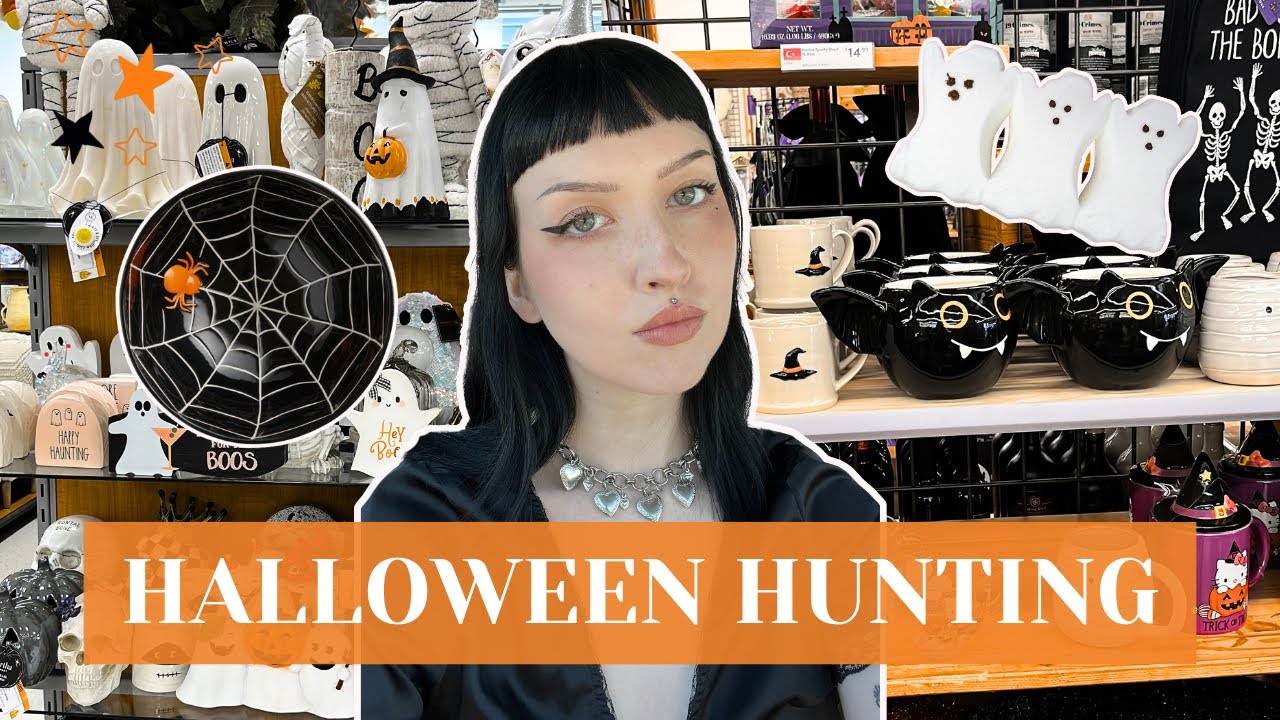 Охота на Хэллоуин | Всемирный рынок, TJ Maxx и Dollar Tree Halloween