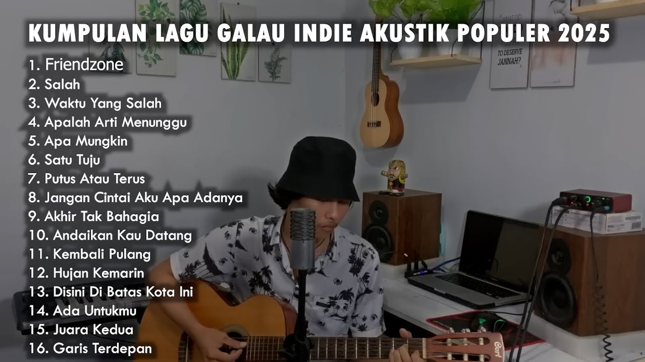 Playlist 🖤🎧 | Kumpulan Lagu Galau Indie Akustik Populer 2025