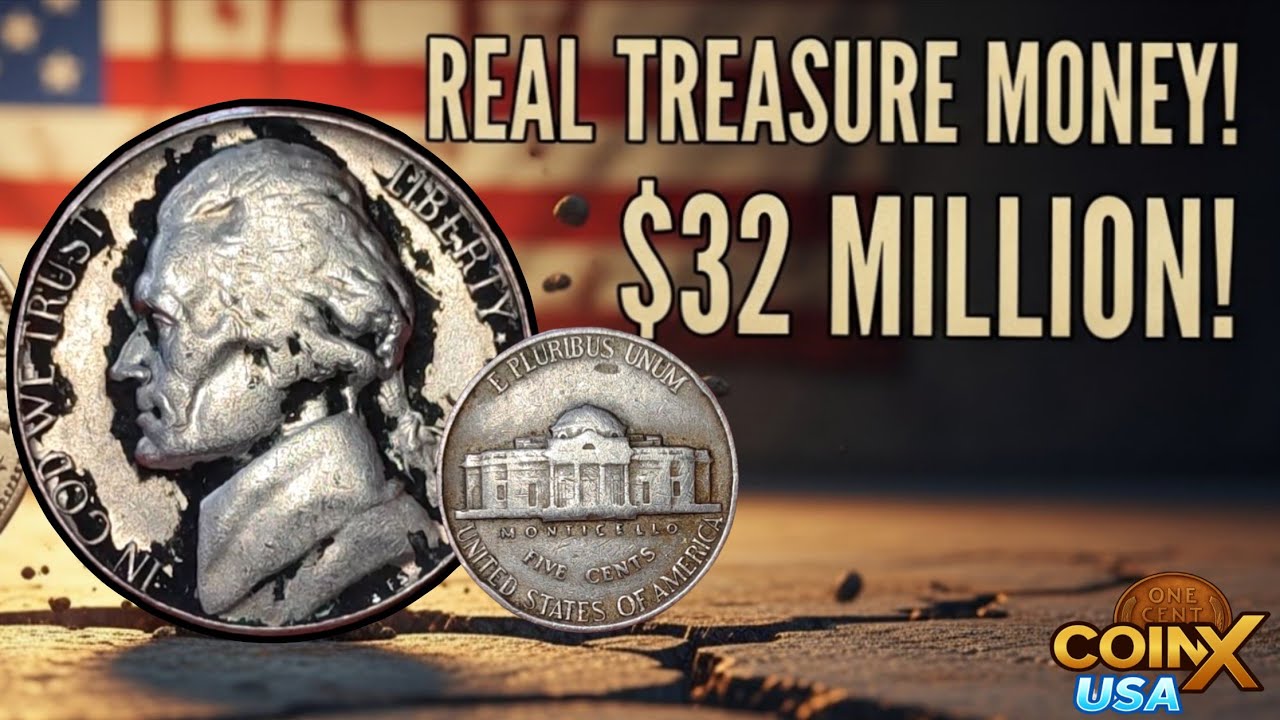 Historic U.S. Nickels Found! These 10 Monticello Coins Hold Million-Dollar Secrets!