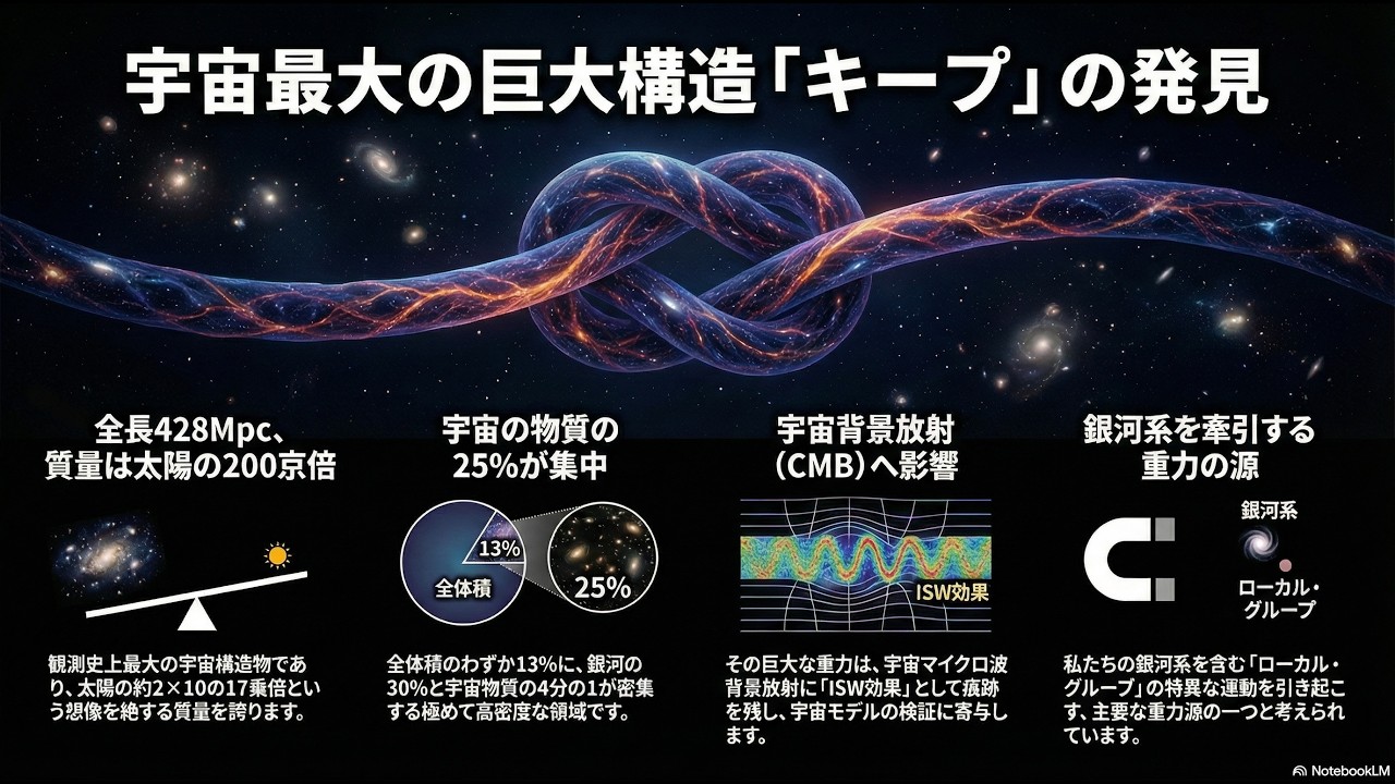 【解説】キープ (Quipu)：宇宙で最も巨大なもの