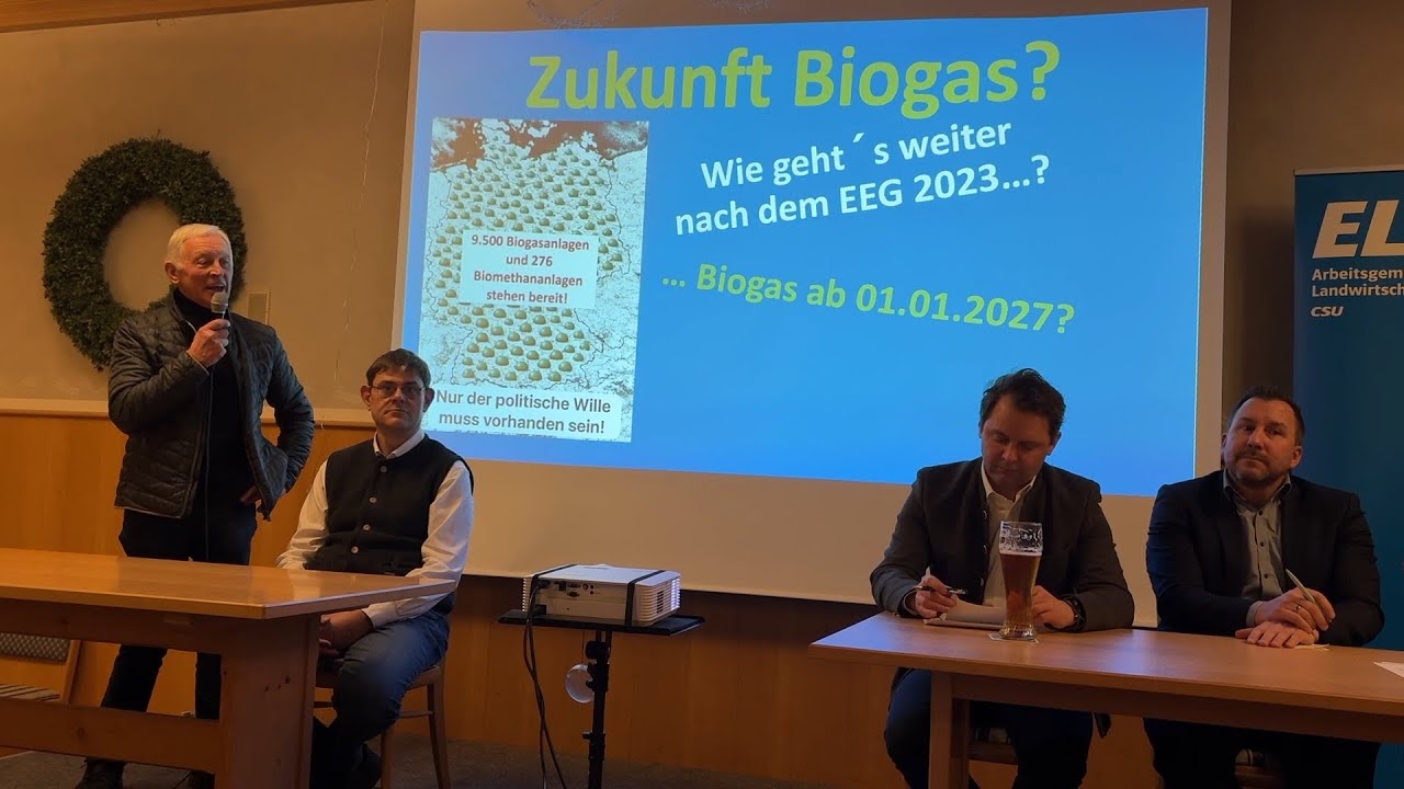 Zukunft Biogas - wie geht&acute;s weiter nach dem EEG 2023&hellip;? 