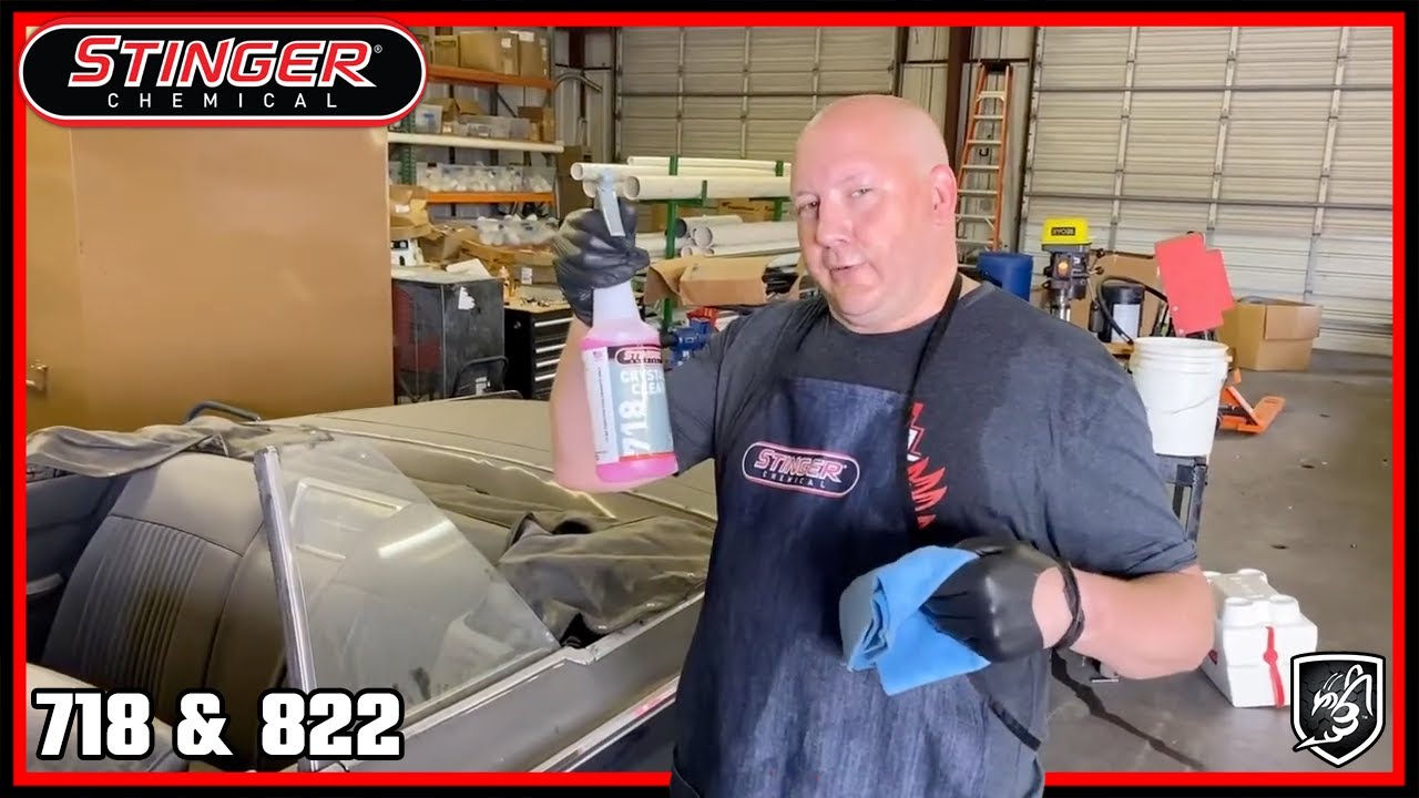 How to restor glass with 718 Crystal Clear & 822 Showroom Shine! | STINGER CHEMICALS